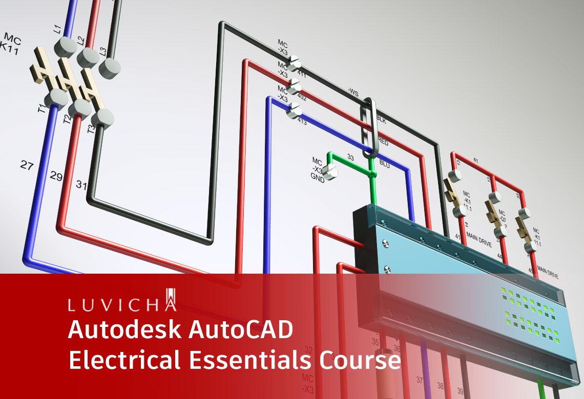 คอร์สเรียนออนไลน์ Autodesk AutoCAD งานไฟฟ้าเบื้องต้น (Autodesk AutoCAD Electrical Essentials Online Course )