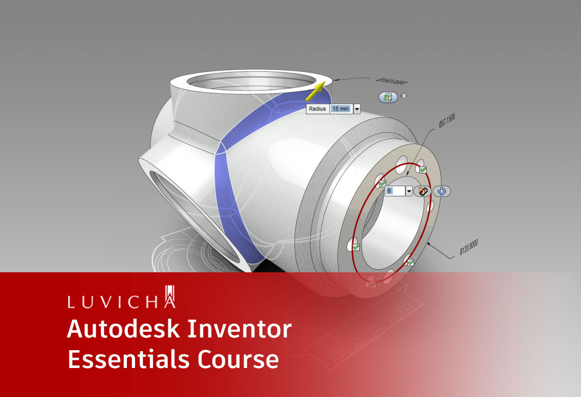 คอร์สเรียนออนไลน์ Autodesk Inventor เบื้องต้น สำหรับงานออกแบบสามมิติ (Autodesk Inventor Essentials Online Course)
